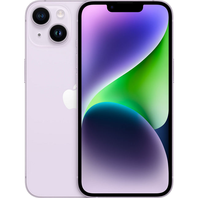 Smartphone APPLE iPhone 14 Mauve 256Go Batterie Neuve Reconditionné