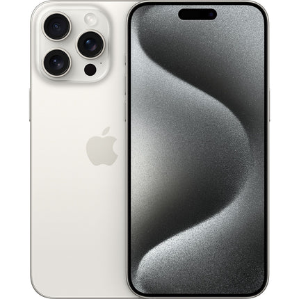 Smartphone APPLE iPhone 15ProMaxBlanc 256Go BatterieNeuve Reconditionné