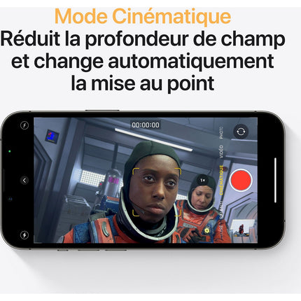 Smartphone APPLE iPhone 13 Pro Graphite 256Go Excellent État avec Batterie Neuve - Reconditionné