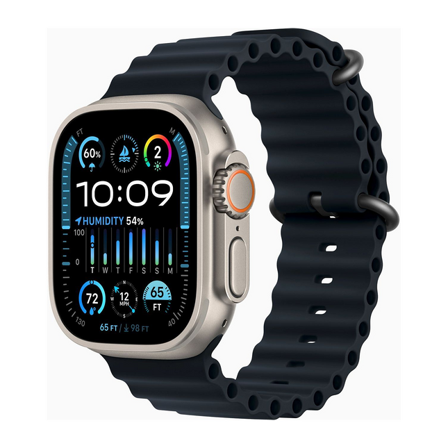 Montre connectée APPLE Watch Ultra 2 Titane Argent 49mm