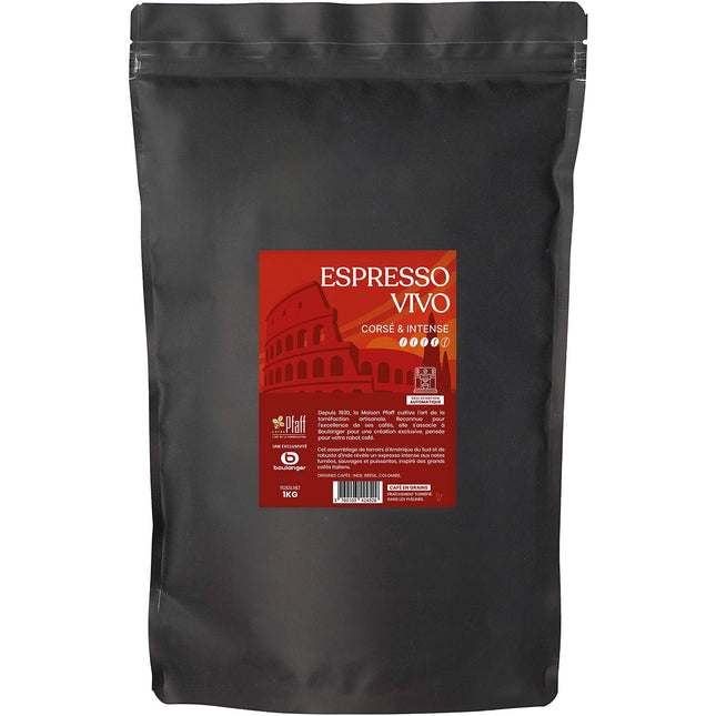 Café en grain PFAFF Espresso Vivo - Intensité 4