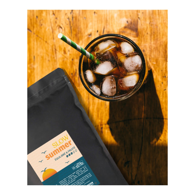 Café en grain PFAFF Slow Summer Blend2 Ethiopie/Colombie 1Kg