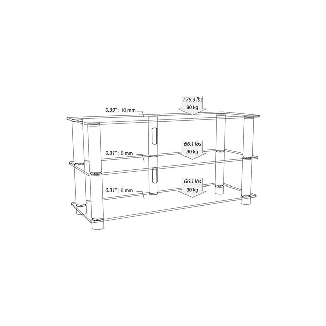 Meuble TV NORSTONE EPUR 3