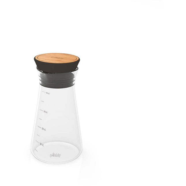 Shaker PEBBLY à vinaigrette en verre, 450ml