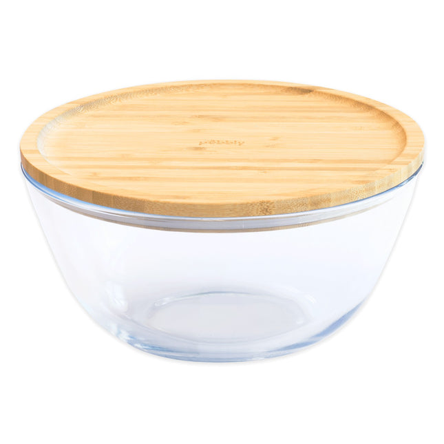 Boîte alimentaire PEBBLY Bol a mixer rond 2.6 L avec couvercle