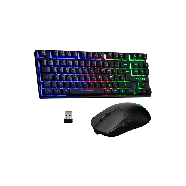 Pack clavier et souris gamer THE G-LAB COMBO OXYGEN EX