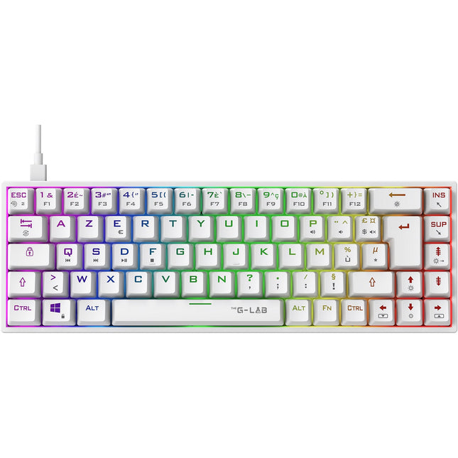 Clavier gamer THE G-LAB KEYZ TITAN W FR