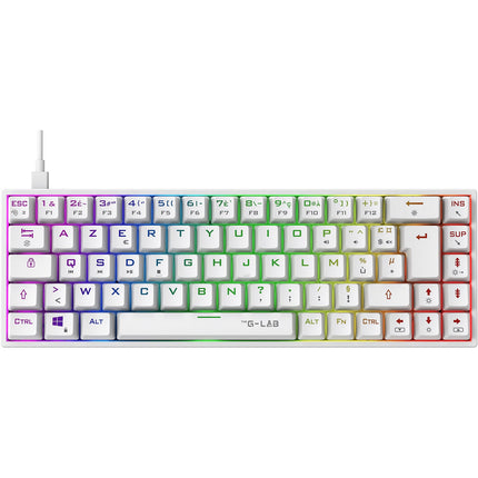 Clavier gamer THE G-LAB KEYZ TITAN W FR