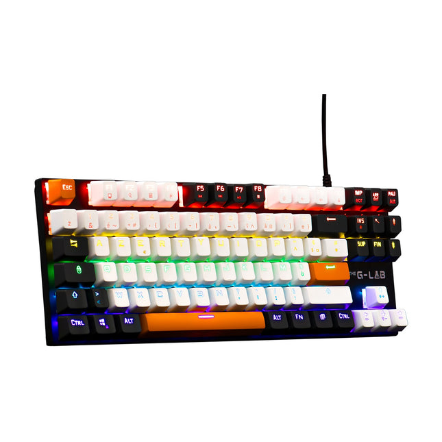 Clavier gamer THE G-LAB KEYZ MERCURY FR COLORS