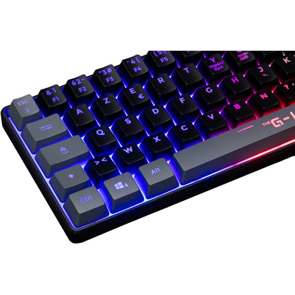 Clavier gamer THE G-LAB KEYZ HYDRO FR NOIR/GRIS