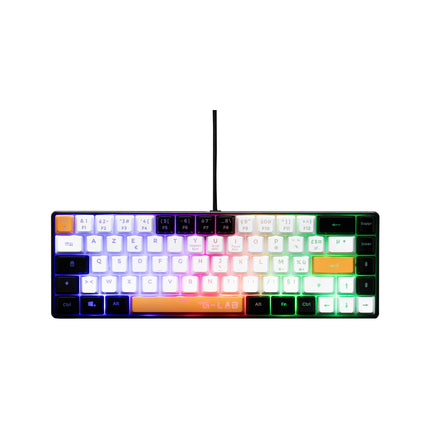 Clavier gamer THE G-LAB KEYZ HYDRO FR NOIR/GRIS
