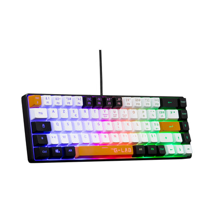 Clavier gamer THE G-LAB KEYZ HYDRO FR NOIR/GRIS