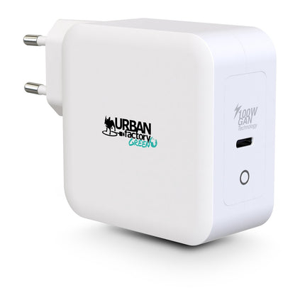 Chargeur ordinateur portable URBAN FACTORY 100W USB-C + Cable USB-C 2M