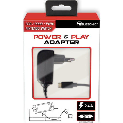 Chargeur SUBSONIC Chargeur secteur Switch Power & Play