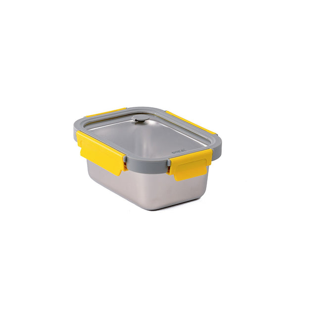 Boîte alimentaire PIKA Inox Metal Shock rectangle 800ml