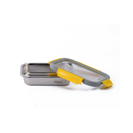 Boîte alimentaire PIKA Inox Metal Shock rectangle 800ml