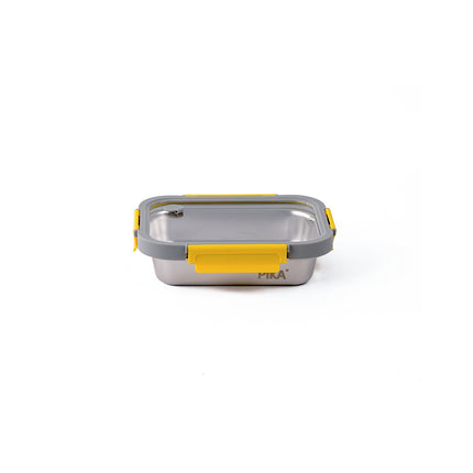 Boîte alimentaire PIKA Inox Metal Shock rectangle 800ml