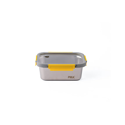 Boîte alimentaire PIKA Inox Metal Shock rectangle 800ml
