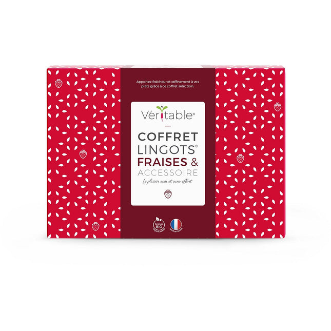 Coffret recharges jardin d'intérieur VERITABLE Fraises