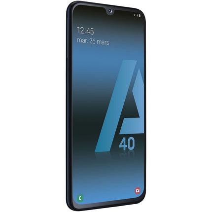Smartphone SAMSUNG Galaxy A40 Double Sim Noir 64Go Excellent État avec Batterie Neuve - Reconditionné