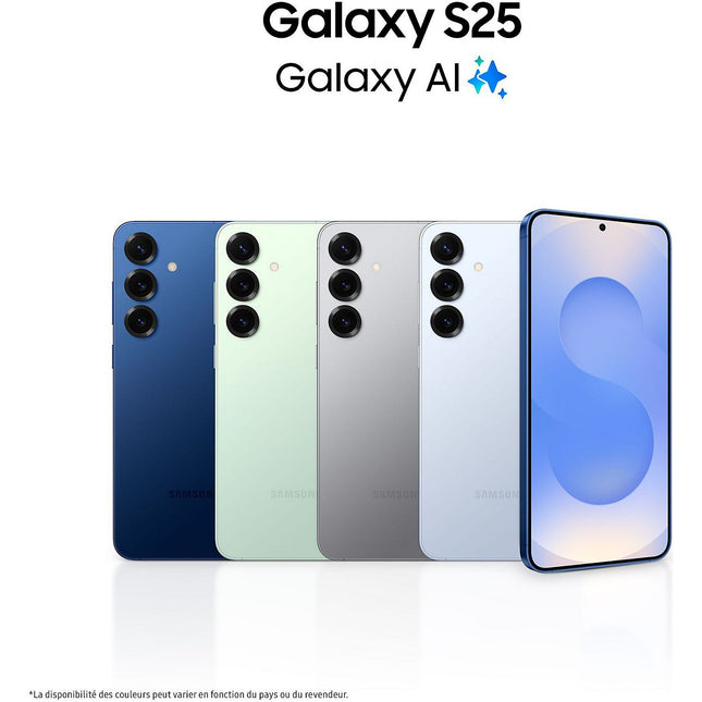 Smartphone SAMSUNG Galaxy S25 BleuNuit 128Go Batterie Neuve