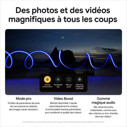 Smartphone GOOGLE Pixel 8 Pro Bleu 256Go Batterie Neuve Reconditionné