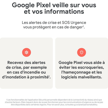 Smartphone GOOGLE Pixel 9 Pro XL Gris 256Go Batterie Neuve Reconditionné