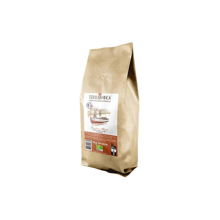 Café en grain TERRA MOKA Albert Grain - 1000g Perou Bio