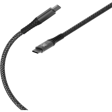 Câble de charge XMOOVE 100W PowerDelivery matériaux recyclés