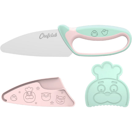 Couteau CHEFCLUB du chef chefclub kids pastel