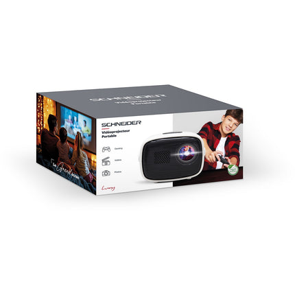 Mini vidéoprojecteur SCHNEIDER VP115 Blanc