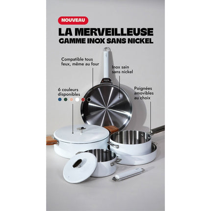 Casserole COOKUT LA MERVEILLEUSE INOX 16CM