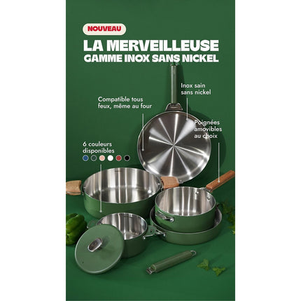 Casserole COOKUT LA MERVEILLEUSE INOX 20CM