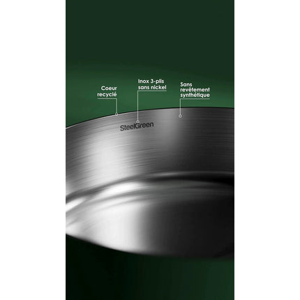 Casserole COOKUT LA MERVEILLEUSE INOX 20CM