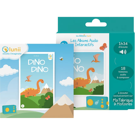 Livre interactif LUNII Dino Dino