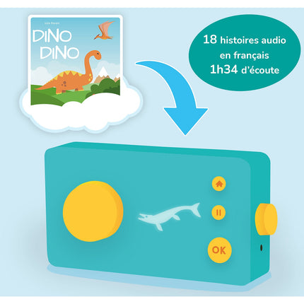 Livre interactif LUNII Dino Dino