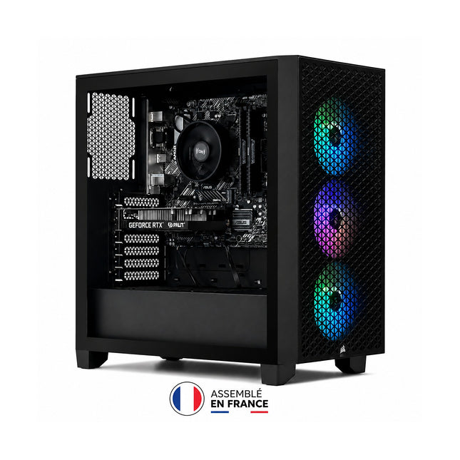 PC Gamer CORSAIR A3000D R55060FR - AMD Ryzen 5 5500 - NVIDIA GeForce RTX 5060 - 16 Go RAM DDR4 - SSD 1 To - WINDOWS11