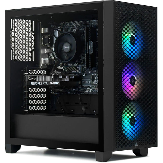 PC Gamer CORSAIR 3000D 55060XFR - AMD Ryzen 5 5500 - NVIDIA GeForce RTX 5060 - 16 Go RAM DDR4 - SSD 1 To - SANS OS