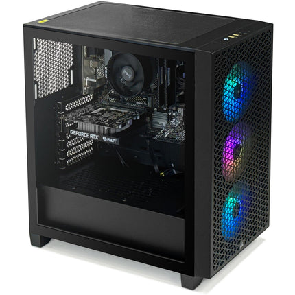 PC Gamer CORSAIR 3000D 55060XFR - AMD Ryzen 5 5500 - NVIDIA GeForce RTX 5060 - 16 Go RAM DDR4 - SSD 1 To - SANS OS