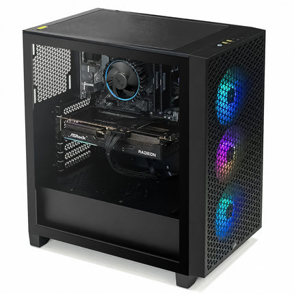 PC Gamer CORSAIR 3000D - AMD Ryzen 5 5500 - AMD Radeon RX 9060 XT - 16 Go RAM DDR4 - SSD 1 To - SANS OS