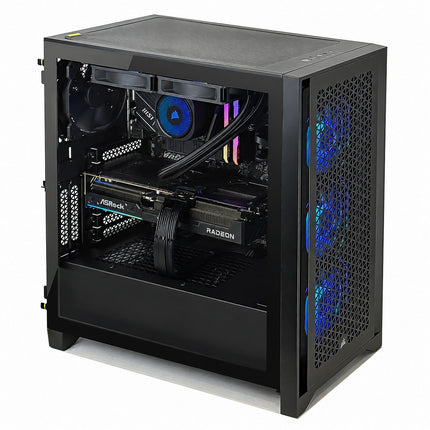 PC Gamer CORSAIR 4000D - AMD Ryzen 7 5700X - AMD Radeon RX 9070 XT - 16 Go RAM DDR4 - SSD 1 To - SANS OS