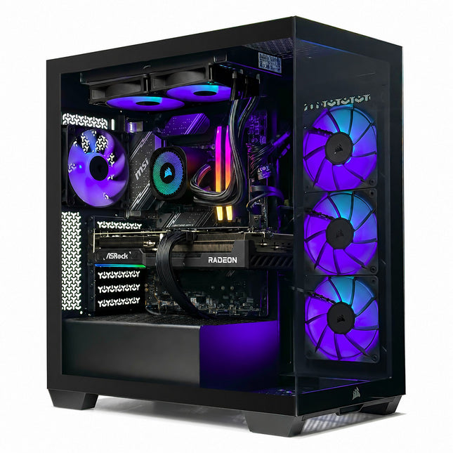 PC Gamer CORSAIR 3500X - AMD Ryzen 5 5500 - AMD Radeon RX 9060 XT - 16 Go RAM DDR4 - SSD 1 To - W11Pro