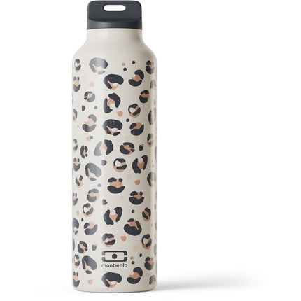 Bouteille isotherme MONBENTO MB Steel avec infuseur - Leopard