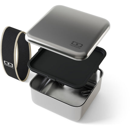 Lunch box MONBENTO MB Sense L - Black Onyx