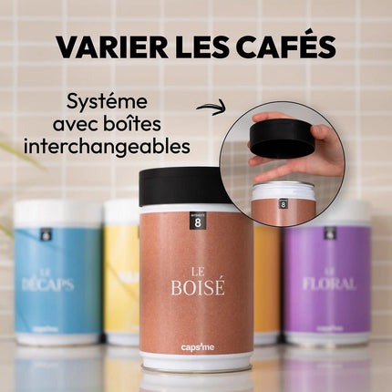 Coffret CAPS ME Coffret Slide compatible avec les machines Nespresso® Original