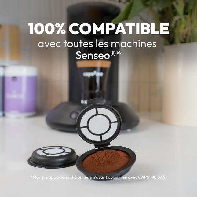 Coffret CAPS ME Slide compatible avec les machines Senseo®