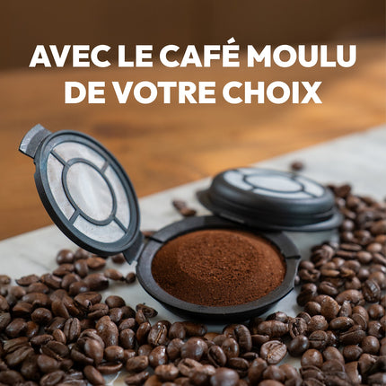 Capsule réutilisable CAPS ME compatibles avec les machines Senseo®