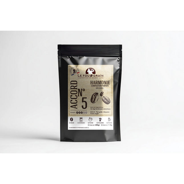 Café en grain LE FOU DU GRAIN 250G