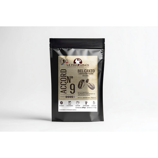 Café en grain LE FOU DU GRAIN 250G