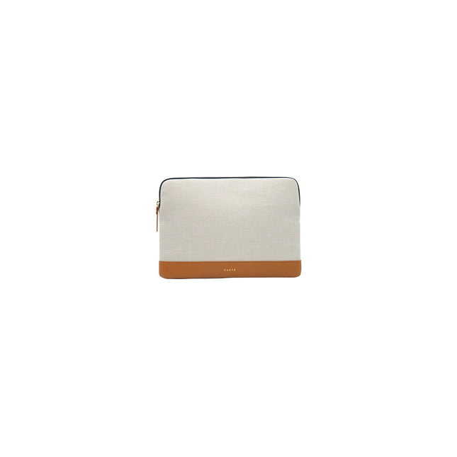 Housse CASYX Pour PC ou Macbook 15'' Gris/Beige